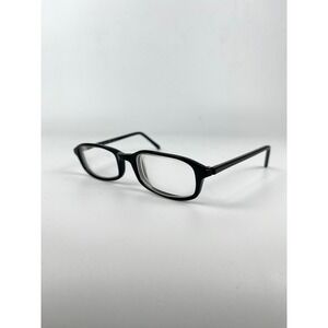 Re Excel Women's Eyeglasses Frame Black Rectangle Plastic‎ Full Rim 51-20-145 mm